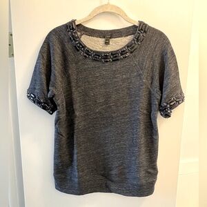 J. Crew embellished sweater